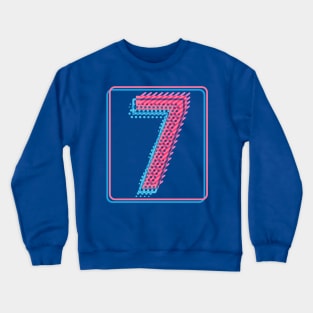 My lucky number Seven 7 Crewneck Sweatshirt